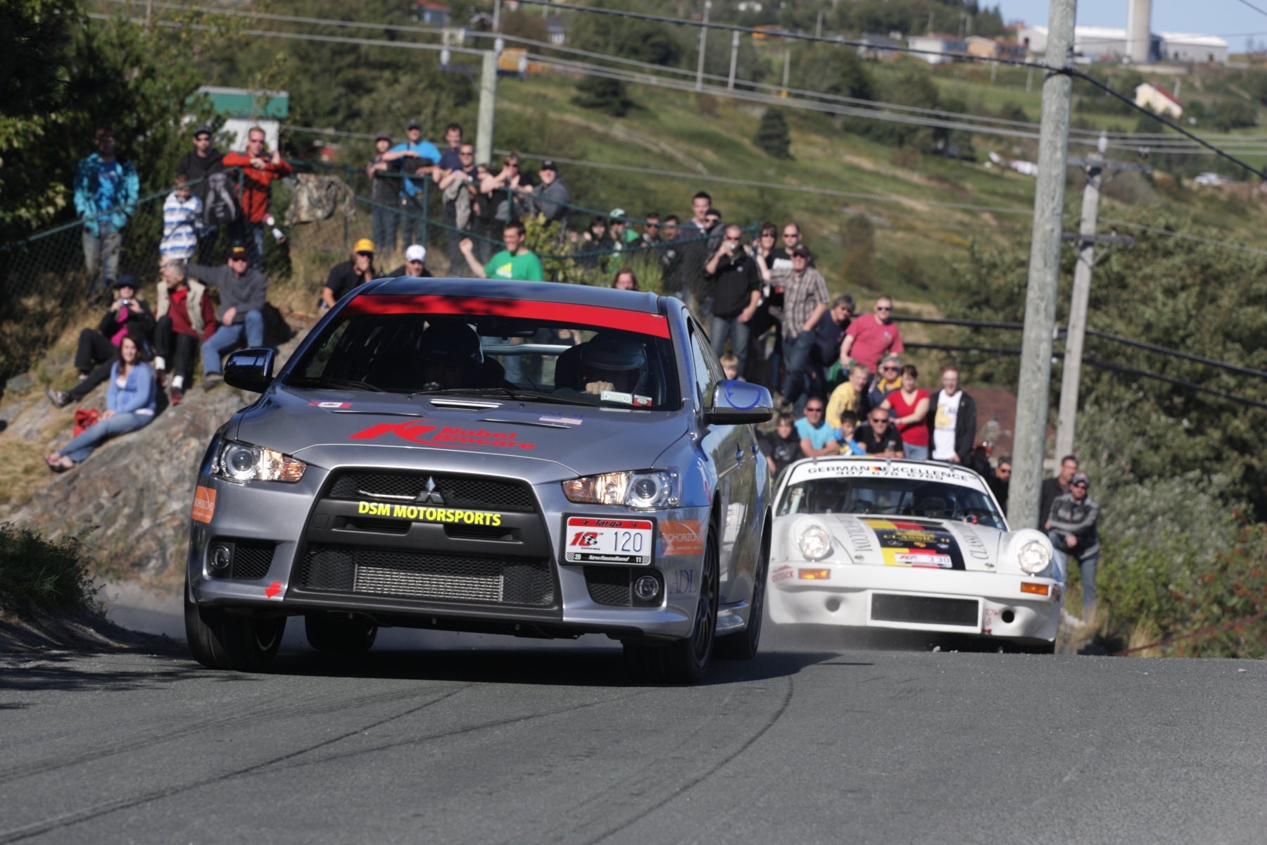 It’s not a real Targa if it’s not a tarmac rally
