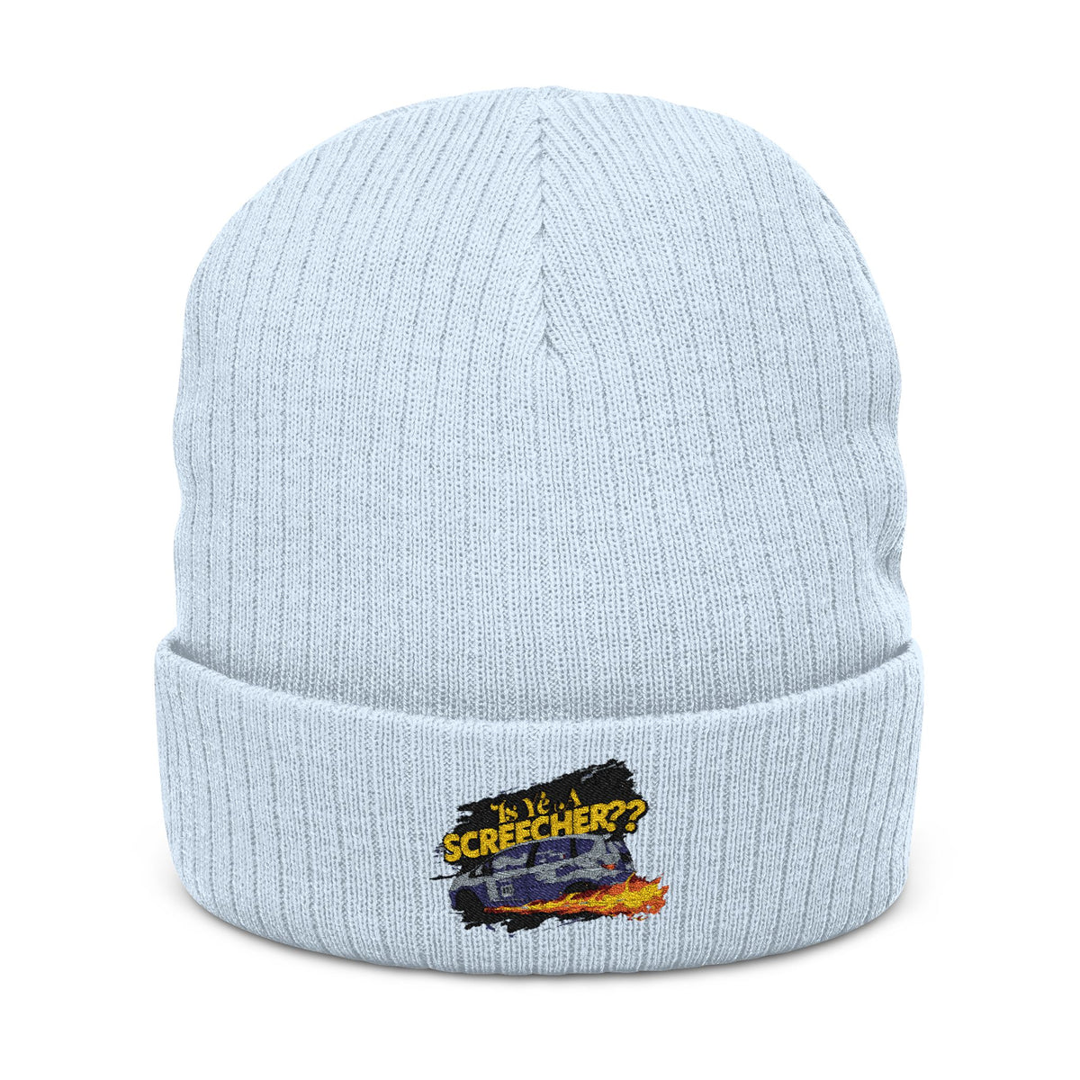Is ye a screecher?? Ribbed Knit Beanie
