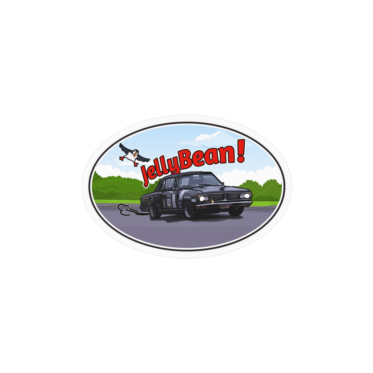 JellyBean Vinyl Decals