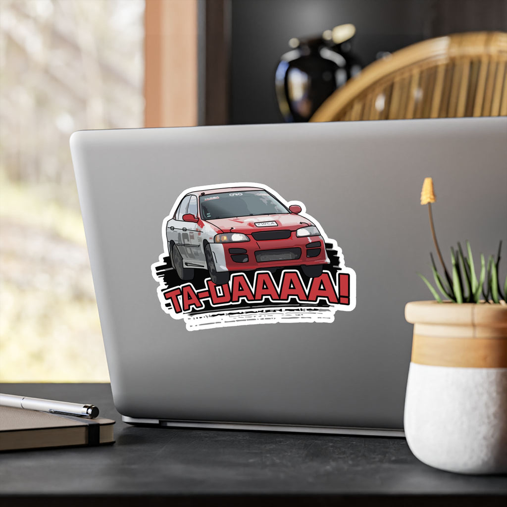 Ta-Daaaa Vinyl Decal