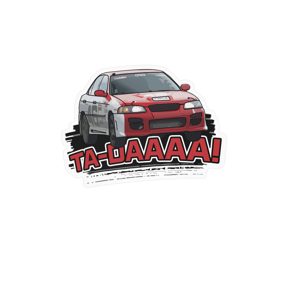 Ta-Daaaa Vinyl Decal