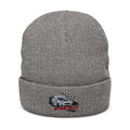 M² Strategies Ribbed Knit Beanie