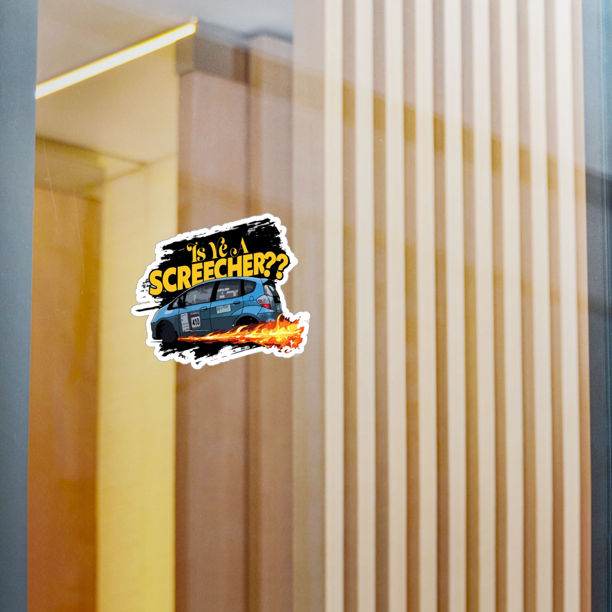 Screeeeech Vinyl Decals
