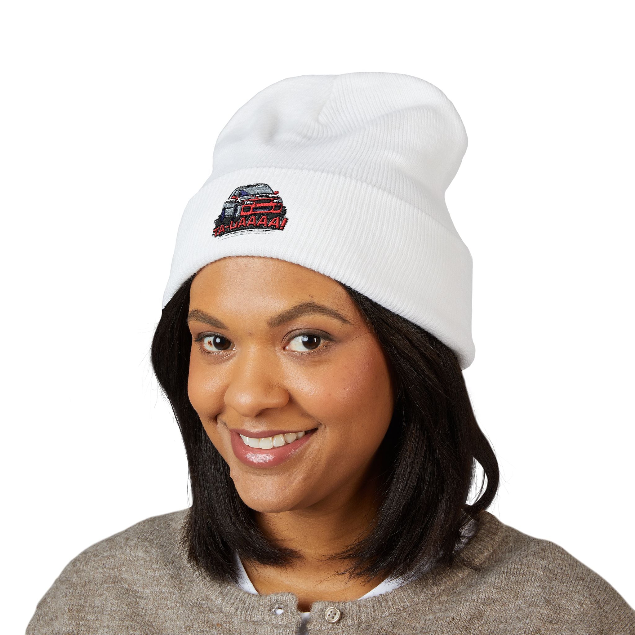 Ta-Daaaa! Classic Cuffed Beanie (Embroidery)
