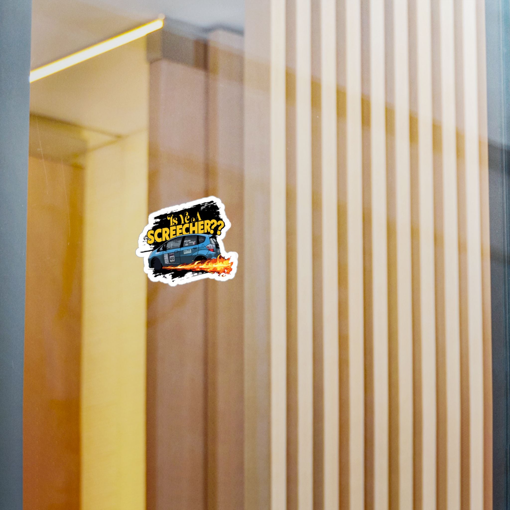 Screeeeech Vinyl Decals