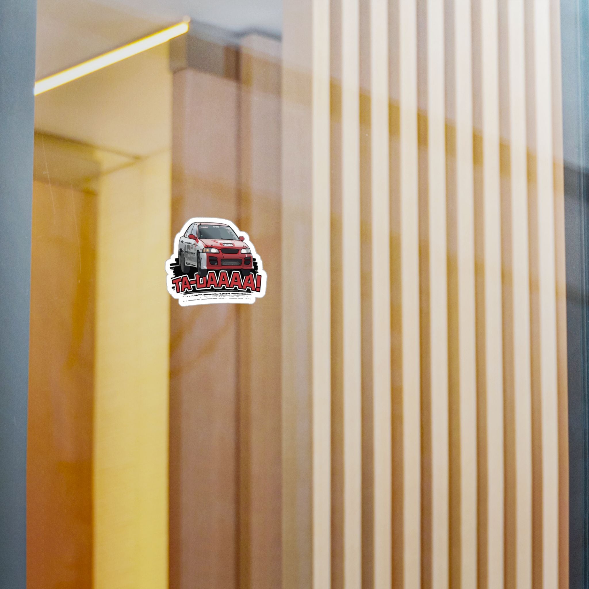 Ta-Daaaa Vinyl Decal