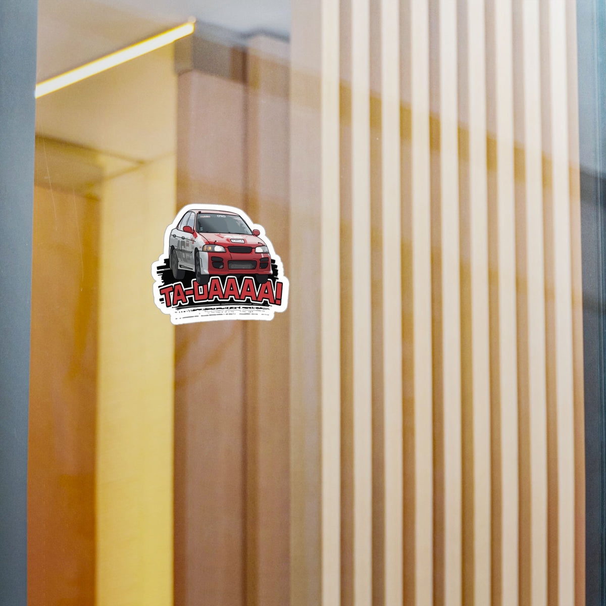 Ta-Daaaa Vinyl Decal