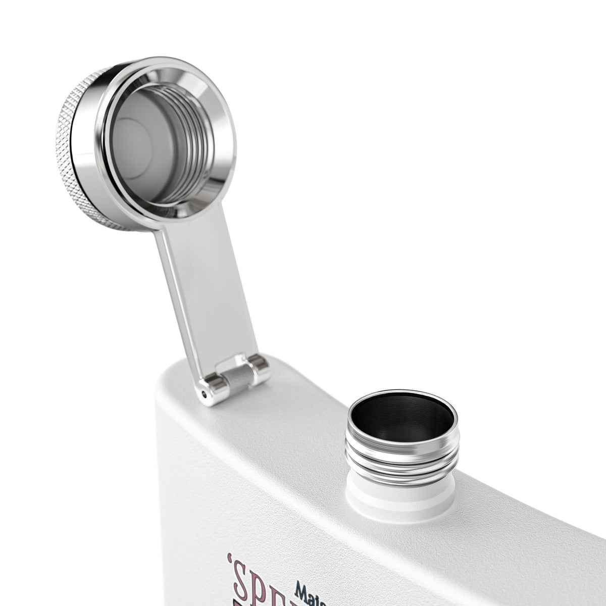 Chez Rico Stainless Steel Flask, 6oz