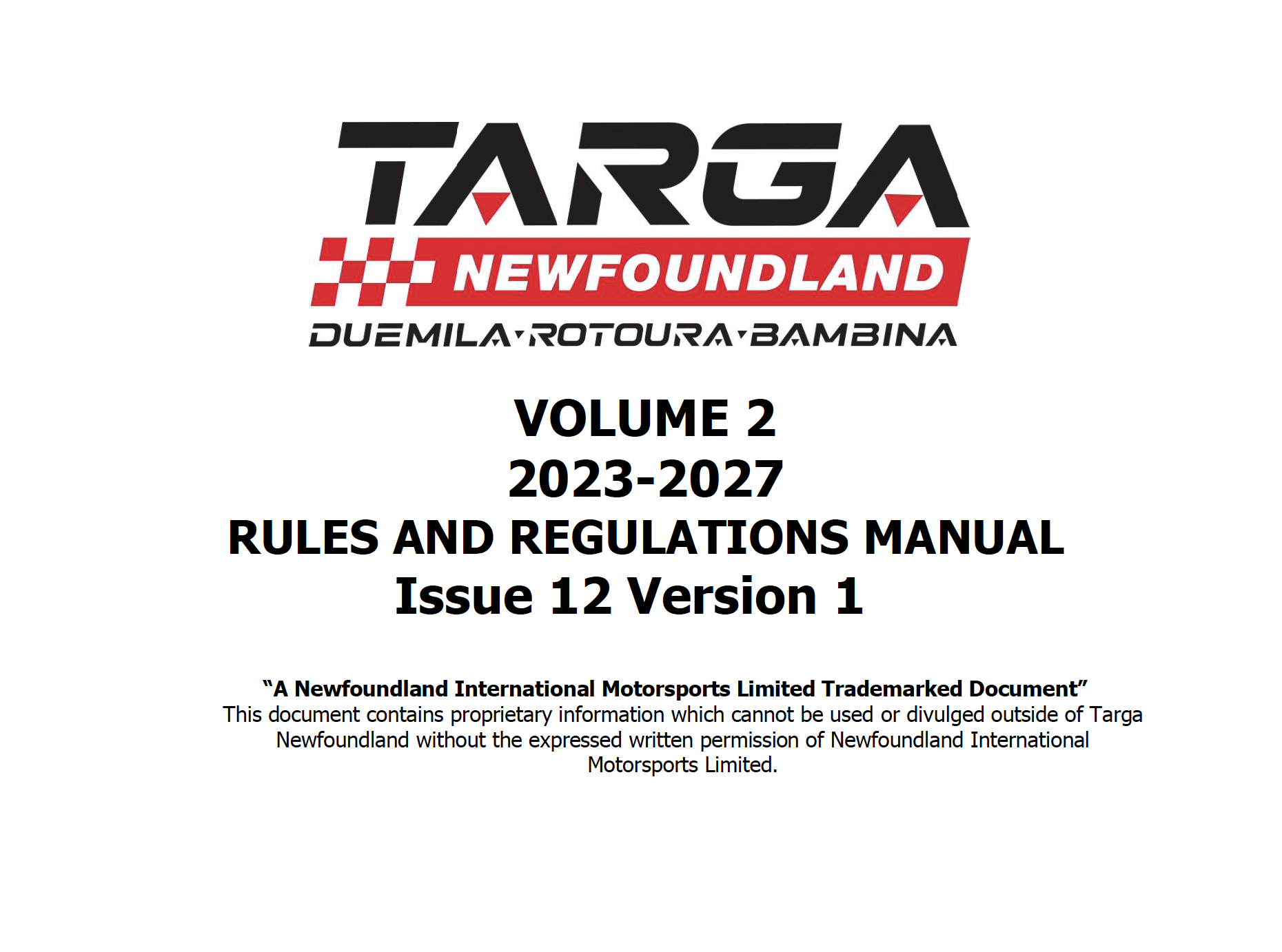 Targa Newfoundland improves on safety ahead of return in 2023