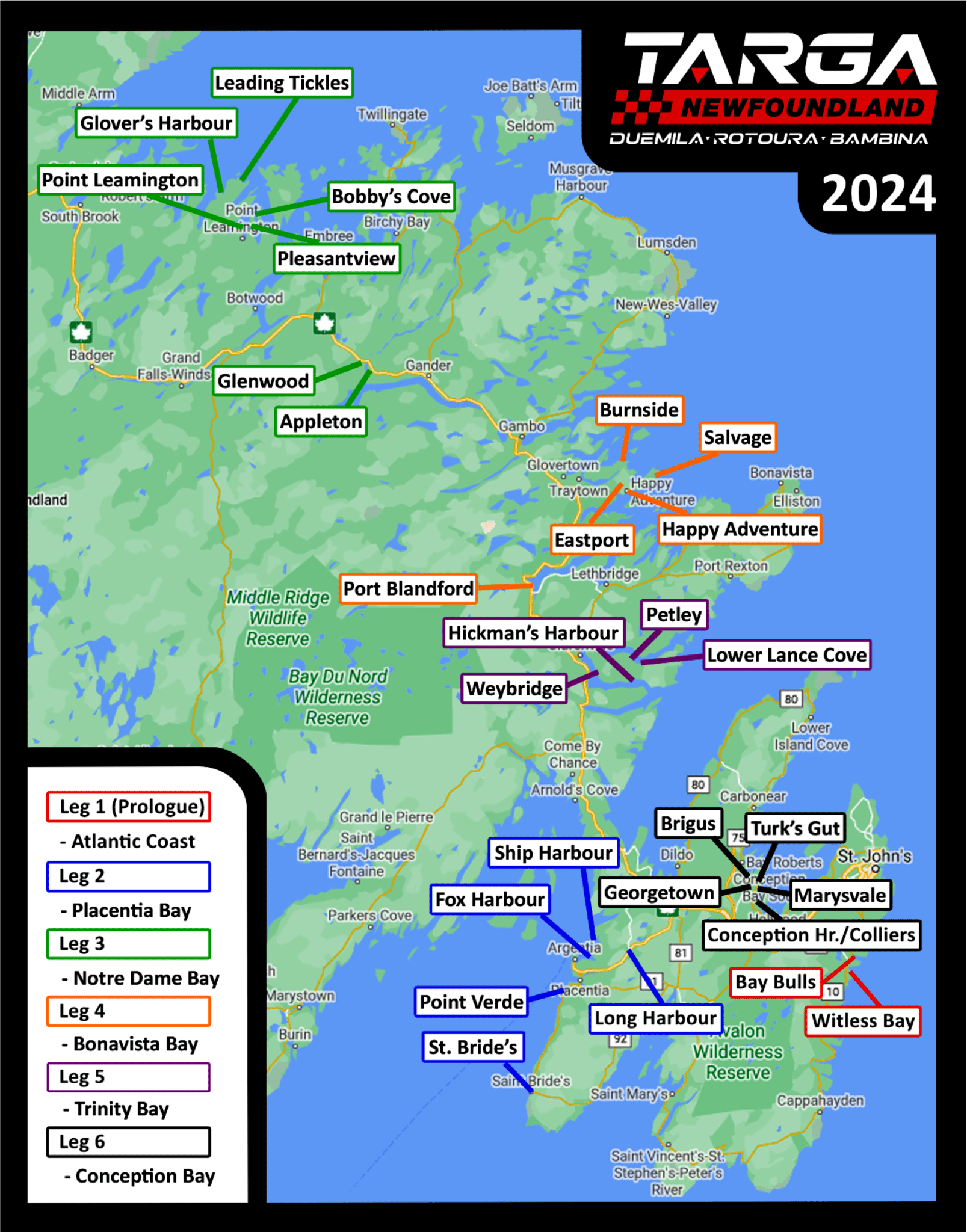 Targa 2024 Targa Newfoundland